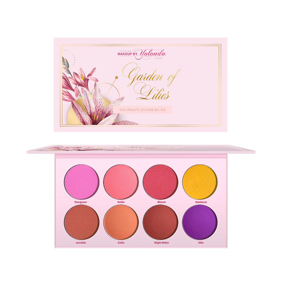 Jardim de Lírios Paleta de Blush